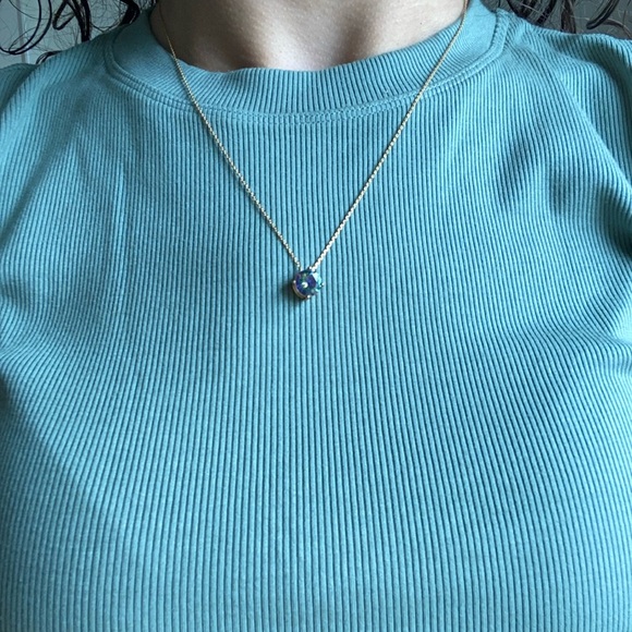 Solitaire Necklace - Picture 4 of 4